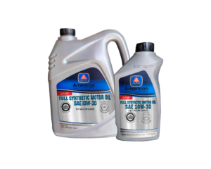AMERICAN FULL SYNTHETIC MOTOR OILS SAE 10W-30 API SP