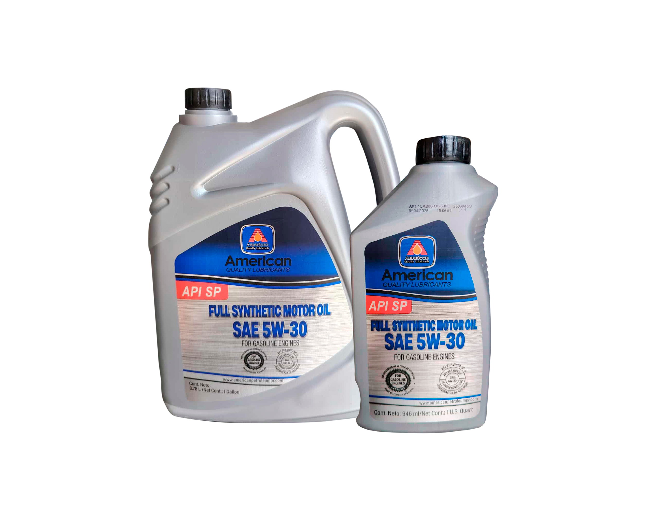 AMERICAN FULL SYNTHETIC MOTOR OILS SAE 5W-30 API SP – American Petroleum